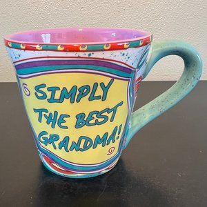 SIMPLY THE BEST GRANDMA! Ceramic Mug from S & F Studio